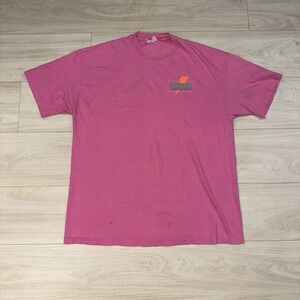 Vintage 90s Gatorade Thirst Quencher promo shirt size XL pink graphic tee Sports